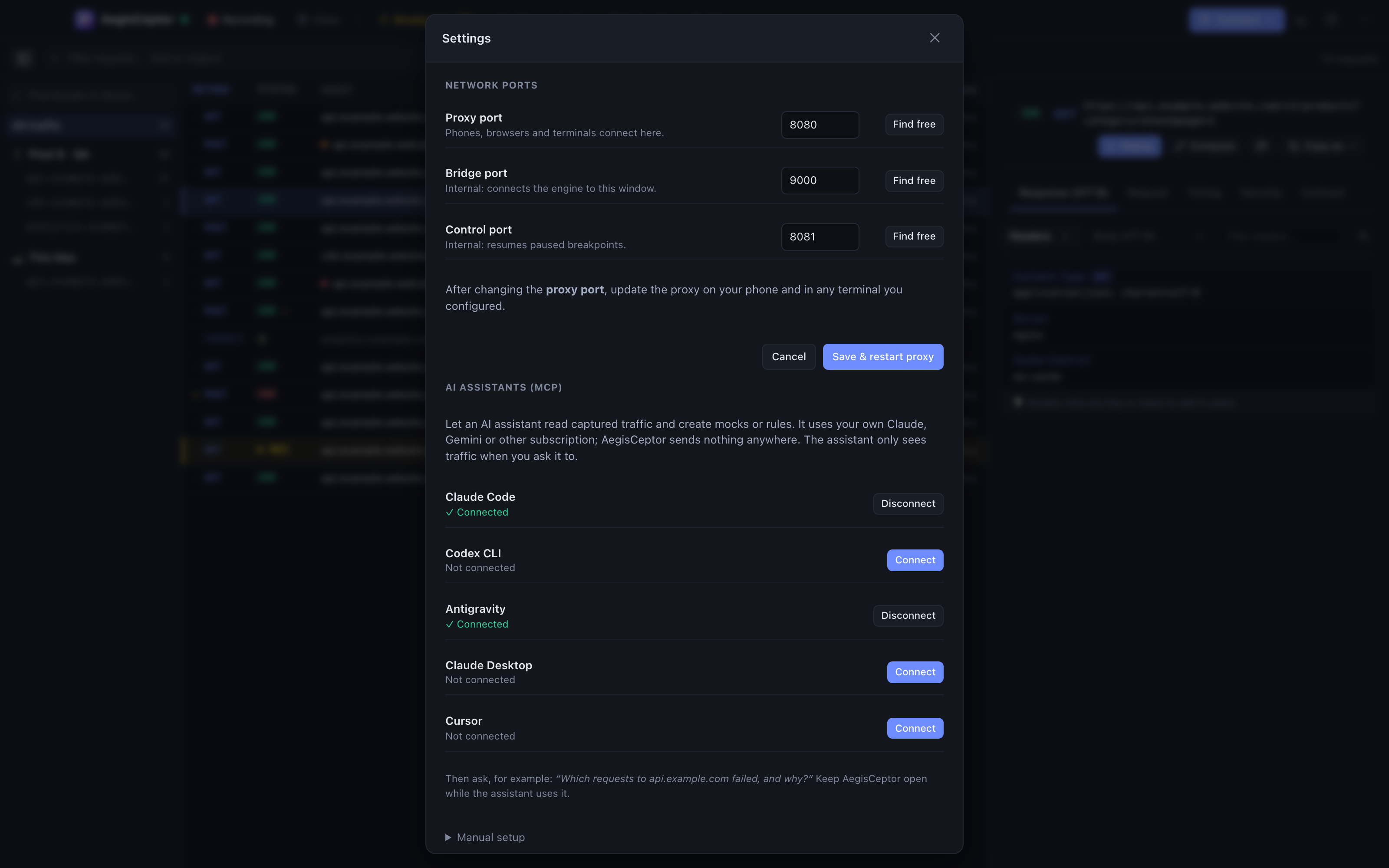 Ask your AI assistant
